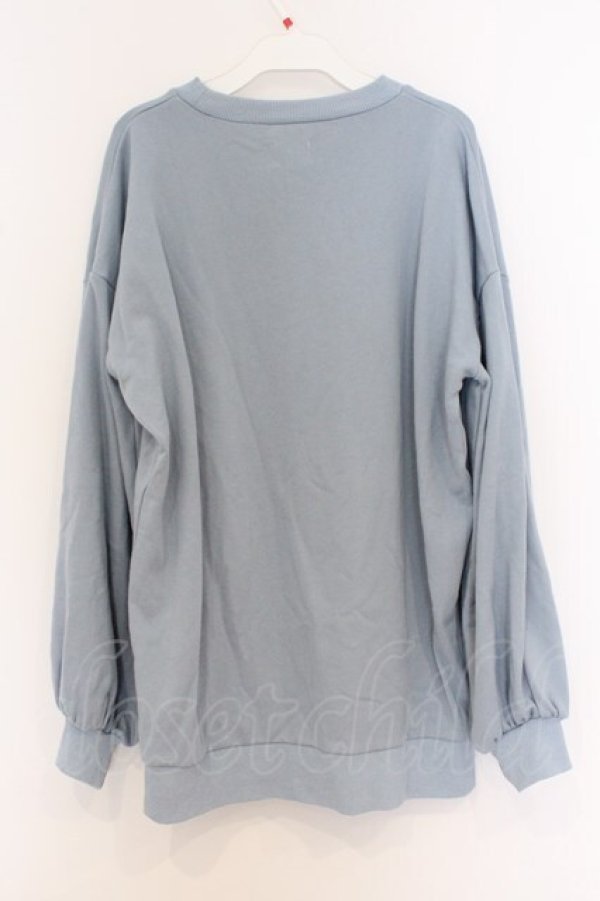 画像3: merry jenny / 【求心フレンズコラボ】う さぎさんスウェ  サックス O-26-03-21-1013-LO-TO-IG-OS (3)