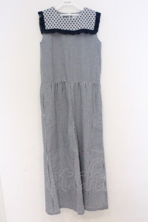 画像: merry jenny / おんなのこオールインワン  アイスブルー O-26-03-21-1014-LO-OP-IG-OS