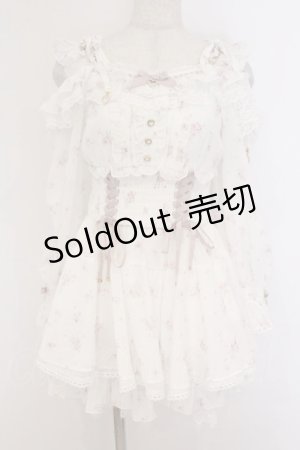 画像: LIZ LISA / オフショルシフォンセットアップ 0 シロ O-26-03-21-1002-LO-OP-OW-OS