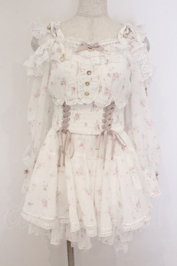 画像1: LIZ LISA / オフショルシフォンセットアップ 0 シロ O-26-03-21-1002-LO-OP-OW-OS (1)