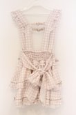 画像3: LIZ LISA / はしごリボンギンガムティアードスカパン 0 ピンク O-26-03-21-1025-LO-PA-OW-OS (3)