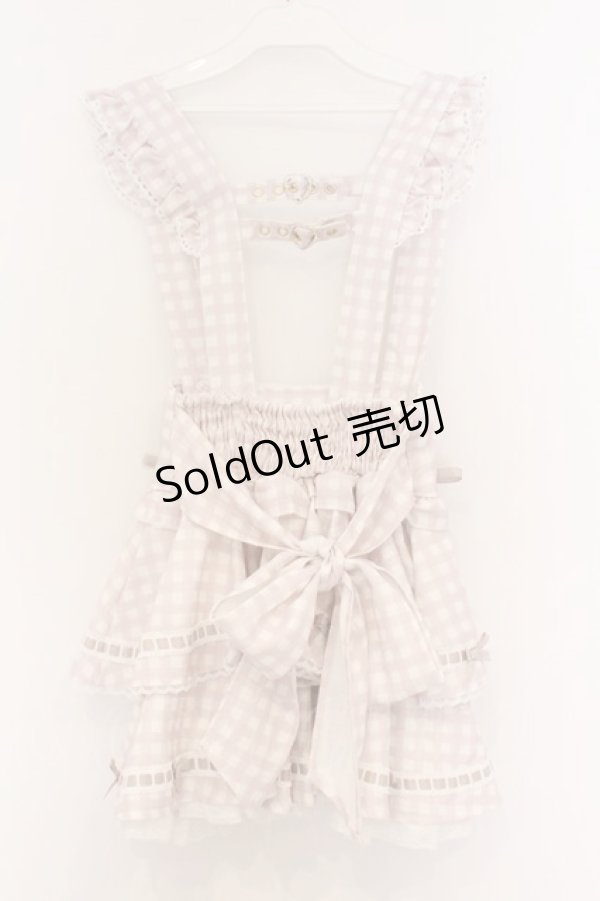 画像3: LIZ LISA / はしごリボンギンガムティアードスカパン 0 ピンク O-26-03-21-1025-LO-PA-OW-OS (3)