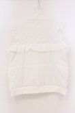 画像3: Fickle Bebe / フリルパディングベスト  シロ O-26-03-21-084-0-TO-IG-OS (3)