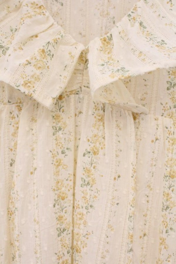 画像2: merry jenny / flower frillワンピース  イエロー O-26-03-21-085-LO-OP-IG-OS (2)