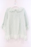 画像3: PINK HOUSE / スカラップレース使いブラウス【お直しあり】  ミント O-26-03-21-008-LO-BL-IG-OS (3)