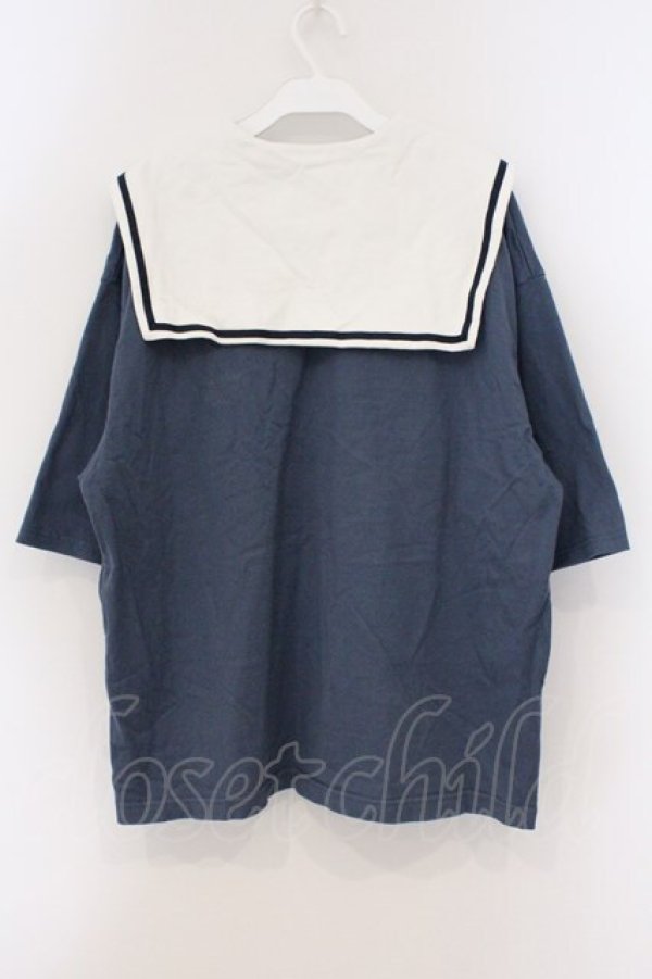 画像4: MILKBOY / BIG COLLAR 　トップス  ブルー O-26-03-21-090-MB-TO-OW-OS (4)