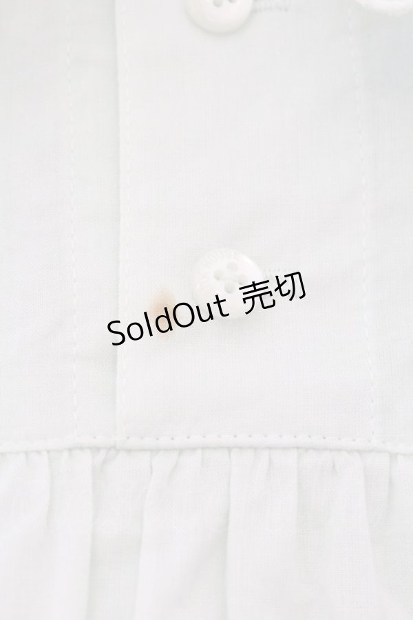 画像4: PINK HOUSE / スカラップレース使いブラウス【お直しあり】  ミント O-26-03-21-008-LO-BL-IG-OS (4)