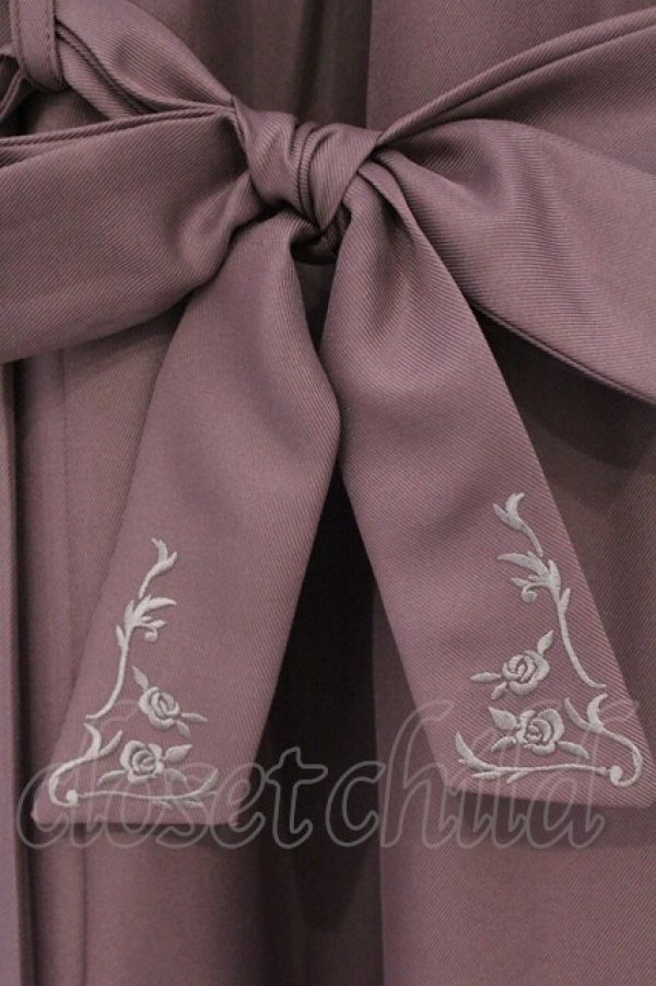 画像4: axes femme / サイドプリーツロングコート L ピンク O-26-03-21-098-AX-CO-IG-OS (4)