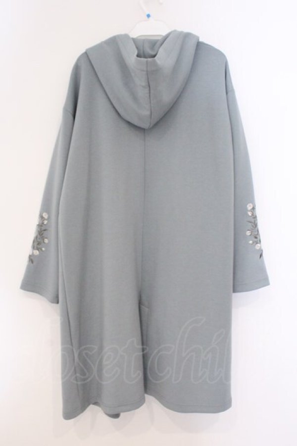 画像3: axes femme / 袖刺繍コーデイガン F ミント O-26-03-21-099-AX-TO-IG-OS (3)