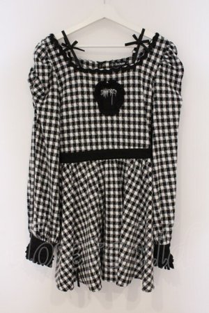 画像: DimMoire / Coffin Doll ミニワンピース  クロ×シロ O-26-03-21-110-0-OP-IG-OS