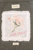 画像4: PINK HOUSE / リューチップとリボン柄デニムジャケット 4(L) グリーン O-26-03-21-112-LO-JA-IG-OS (4)
