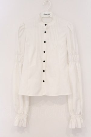 画像: EAT ME / マムルークスリーブブラウス  クロ O-26-03-21-114-LO-BL-IG-OS