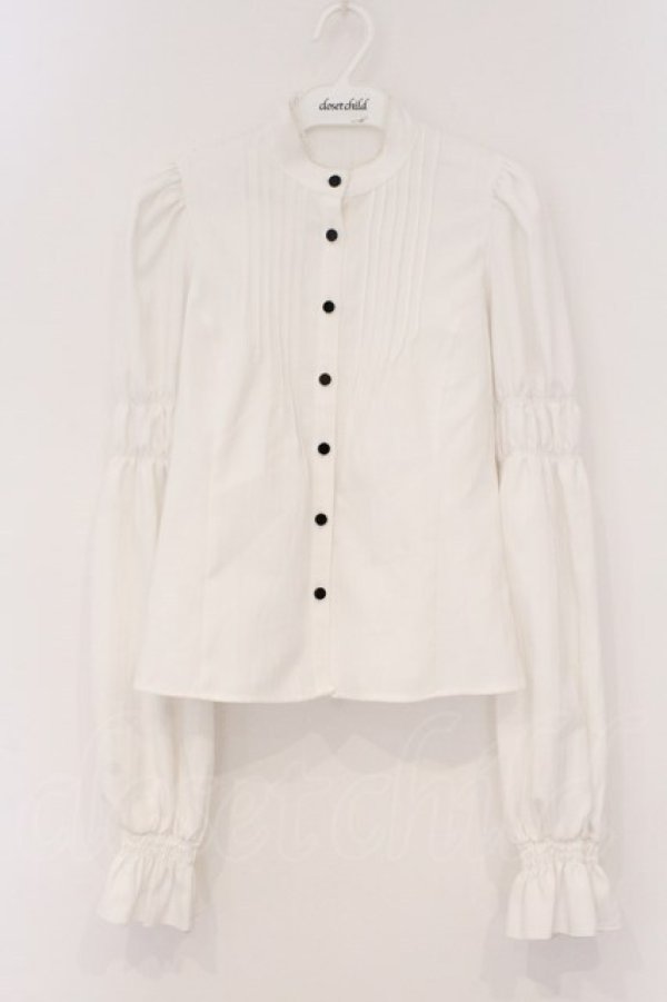 画像1: EAT ME / マムルークスリーブブラウス  クロ O-26-03-21-114-LO-BL-IG-OS (1)