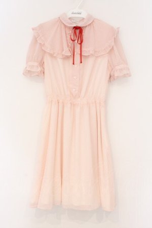 画像: MILK / シェリードレス  シロ×アカ O-26-03-21-116-ML-OP-IG-OS