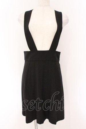 画像: Katie / CAFE CHIC jumper skirt  クロ O-26-03-21-118-LO-SK-IG-OS