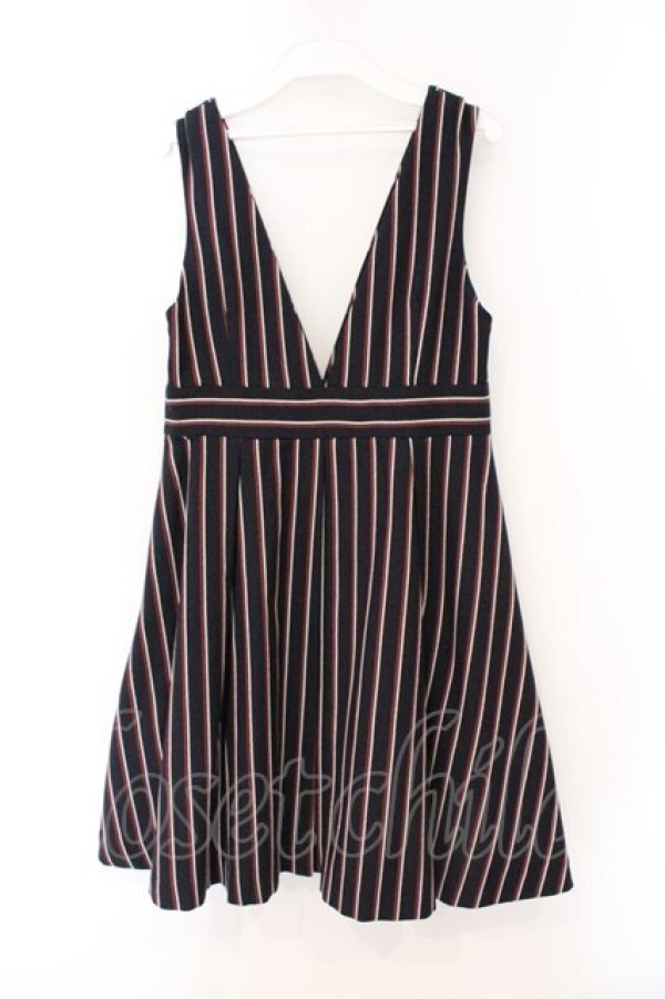 画像3: MILK / レジメンタルジャンパースカート  ネイビー O-26-03-21-119-ML-OP-IG-OS (3)