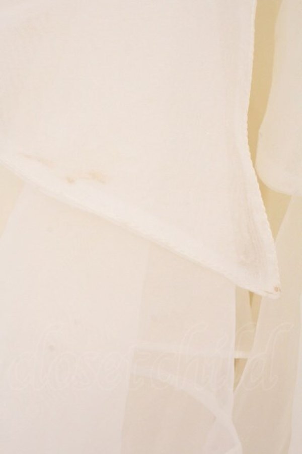 画像3: LA BELLE ETUDE / Odette MINI ボリューオーガンジースカート  アイボリー O-26-03-21-127-GO-SK-IG-OS (3)