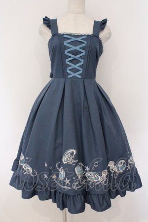 画像: Amavel / Jerryfish Aquariumジャンパースカート  ブルー O-26-03-21-128-CA-OP-IG-OS