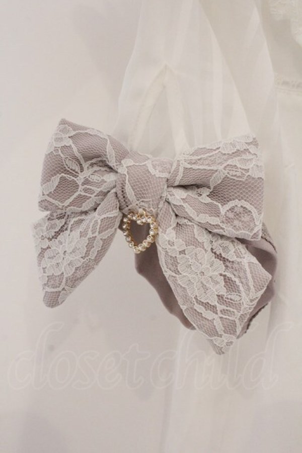 画像3: LIZ LISA / ハートレース襟ブラウス  シロ O-26-03-21-129-LO-BL-IG-OS (3)