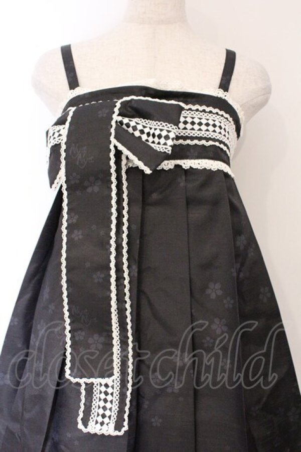 画像5: NYANYA【海外ロリィタ】 / 大正浪漫 ジャンパースカート 羽織セット M クロ O-26-03-21-137-LO-OP-IG-OS (5)