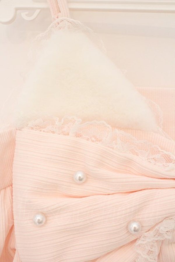 画像3: Ank Rouge / リボンネコちゃんオフショルテレコトップス M ピンク O-26-03-21-016-CA-TO-OW-OS (3)