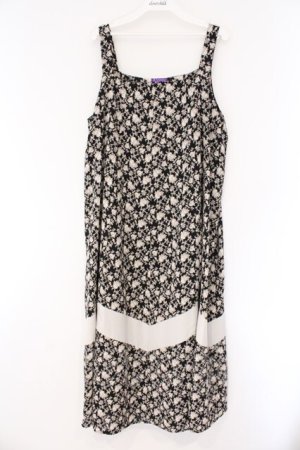 画像: axes femme / 総花柄キャミワンピース  クロ O-26-03-23-032-AX-OP-IG-OS