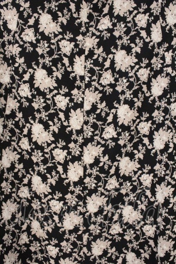 画像2: axes femme / 総花柄キャミワンピース  クロ O-26-03-23-032-AX-OP-IG-OS (2)