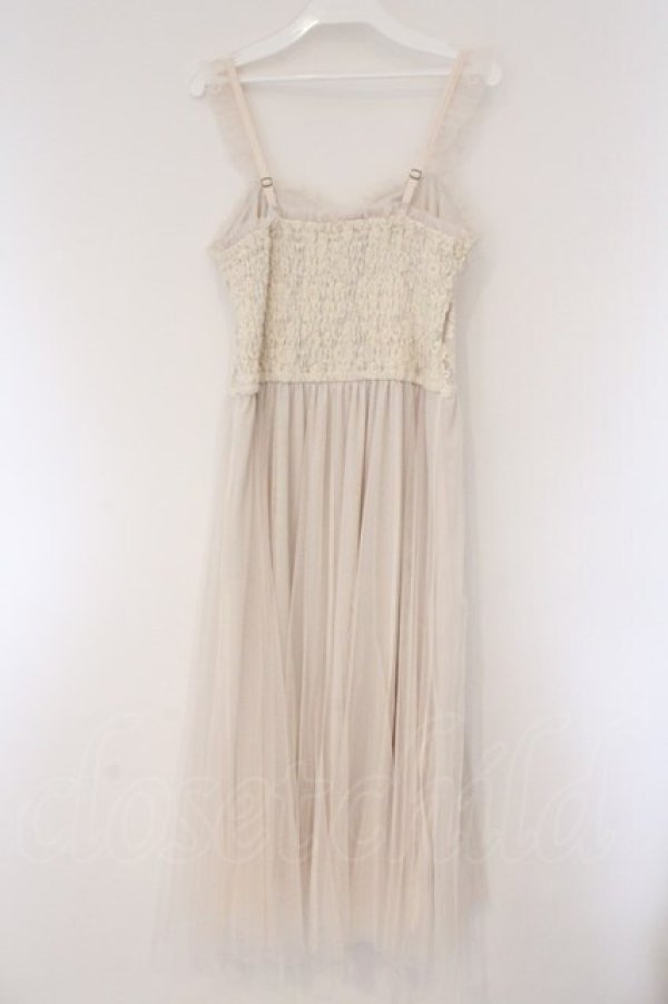 画像3: axes femme / レース重ねキャミワンピース M アイボリー O-26-03-23-034-AX-OP-IG-OS (3)