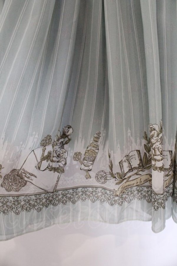 画像3: axes femme / メルヘン柄ノースリチュニ  ミント O-26-03-23-043-AX-OP-IG-OS (3)