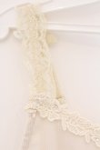 画像2: axes femme / チュール切り替えキャミ M キナリ O-26-03-23-073-AX-TO-OW-OS (2)