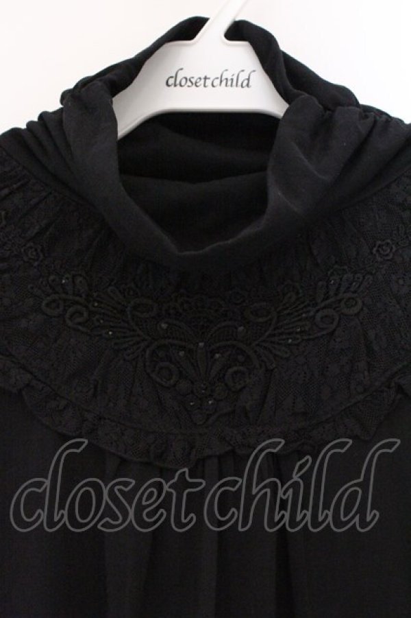 画像2: axes femme / ファー切り替えプルオーバー M クロ O-26-03-23-092-AX-TO-OW-OS (2)