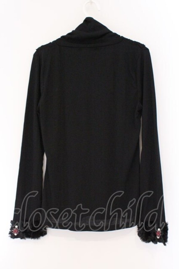 画像3: axes femme / ファー切り替えプルオーバー M クロ O-26-03-23-092-AX-TO-OW-OS (3)