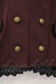 画像2: axes femme / ナポレオン風ストレッチジャケット  ワイン O-26-03-23-013-AX-JA-IG-OS (2)