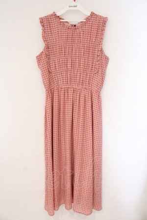 画像: axes femme / 前後2wayシャーリングワンピース  ピンク O-26-03-23-023-AX-OP-IG-OS