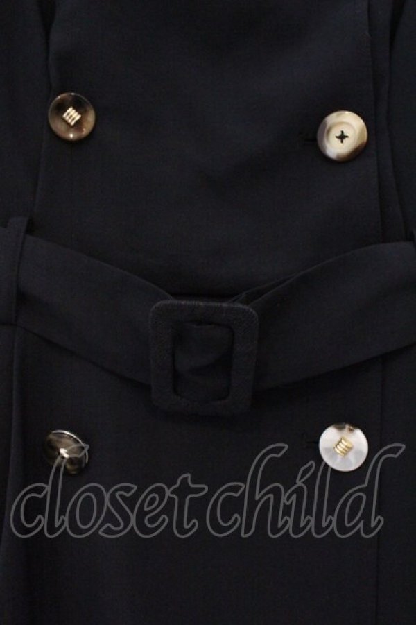 画像2: axes femme / 釦デザインジャンスカ  クロ O-26-03-23-025-AX-OP-IG-OS (2)