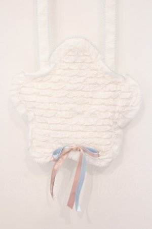 画像: PINK HOUSE / 星型フリルポシェット  シロ O-26-03-24-001-LO-BG-IG-OS