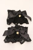 画像1: Angelic Pretty / Airy Heartはしごレースカフス  クロ O-26-03-24-022-AP-ZA-IG-OS (1)