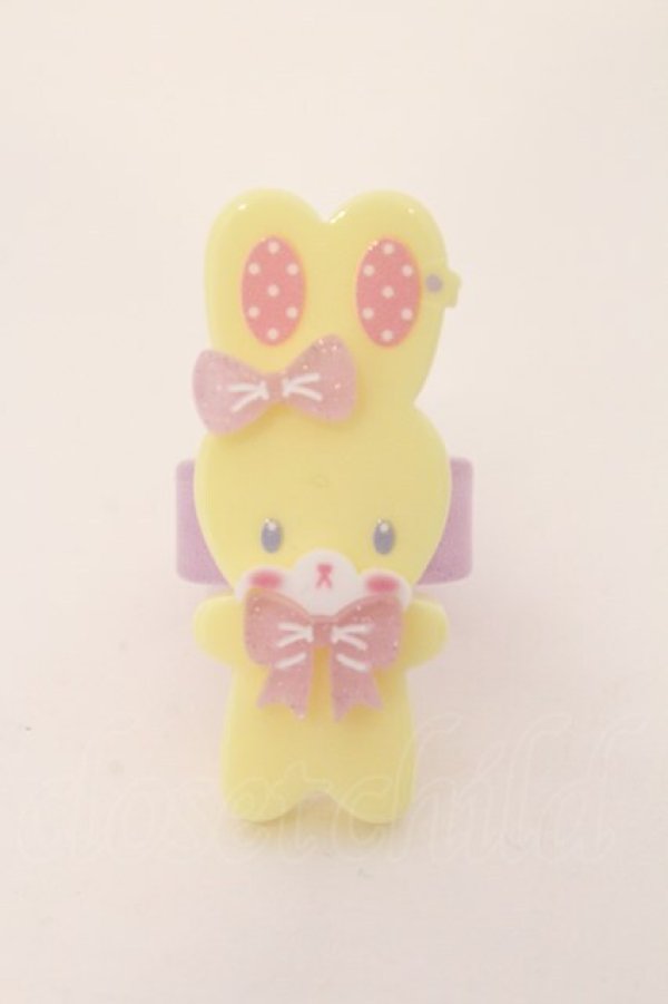 画像1: Angelic Pretty / Fancyリリカルバニーリング  イエロー O-26-03-24-024-AP-AC-IG-OS (1)