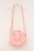 画像2: Perla nell' ostrica / シャンタンリボン付きハンプBag　バッグ  ピンク O-26-03-24-003-EL-BG-OW-OS (2)