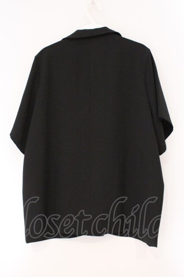 画像3: LISTEN FLAVOR / 薔薇と炎ハーフスリーブジャケット F ブラック O-26-03-24-043-PU-BL-YM-OS (3)