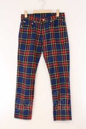 画像: SEXY DYNAMITE LONDON / タータンチェックパンツ S ブルーチェック O-26-03-24-046-PU-PA-IG-OS