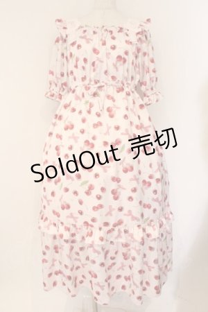 画像: Emily Temple cute / Shadow Cherryロングワンピース M ピンク O-26-03-24-051-ET-OP-OW-OS