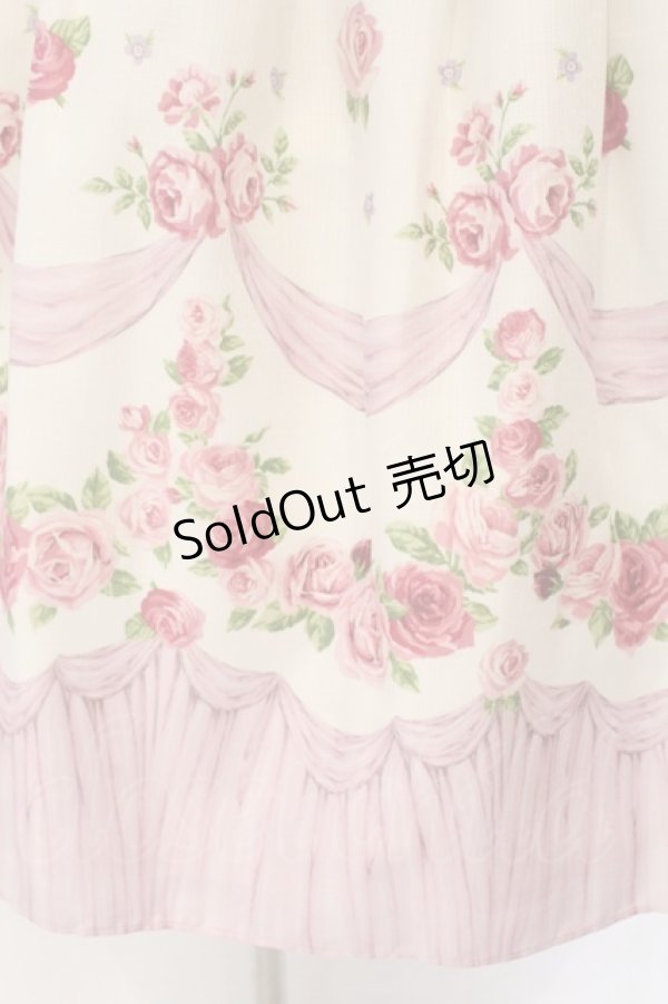 画像3: Emily Temple cute / フリルROSEワンピース M ピンク O-26-03-24-052-ET-OP-OW-OS (3)