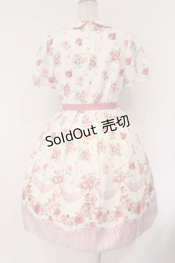 画像5: Emily Temple cute / フリルROSEワンピース M ピンク O-26-03-24-052-ET-OP-OW-OS (5)