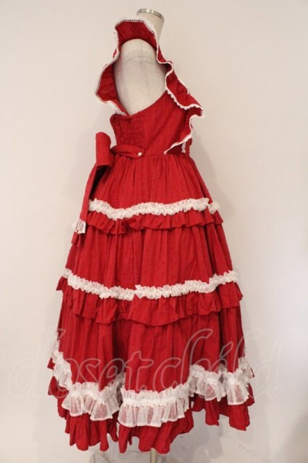 画像4: Chalmiere / メイジージャンパースカート M アカ O-26-03-24-054-0-OP-OW-OS (4)