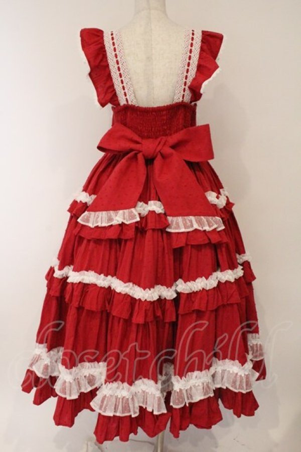 画像5: Chalmiere / メイジージャンパースカート M アカ O-26-03-24-054-0-OP-OW-OS (5)