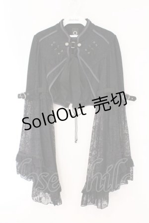 画像: Ozz oneste / Fairy tale Roseレースボレロ  ブラック O-26-03-24-059-OO-JA-OW-OS