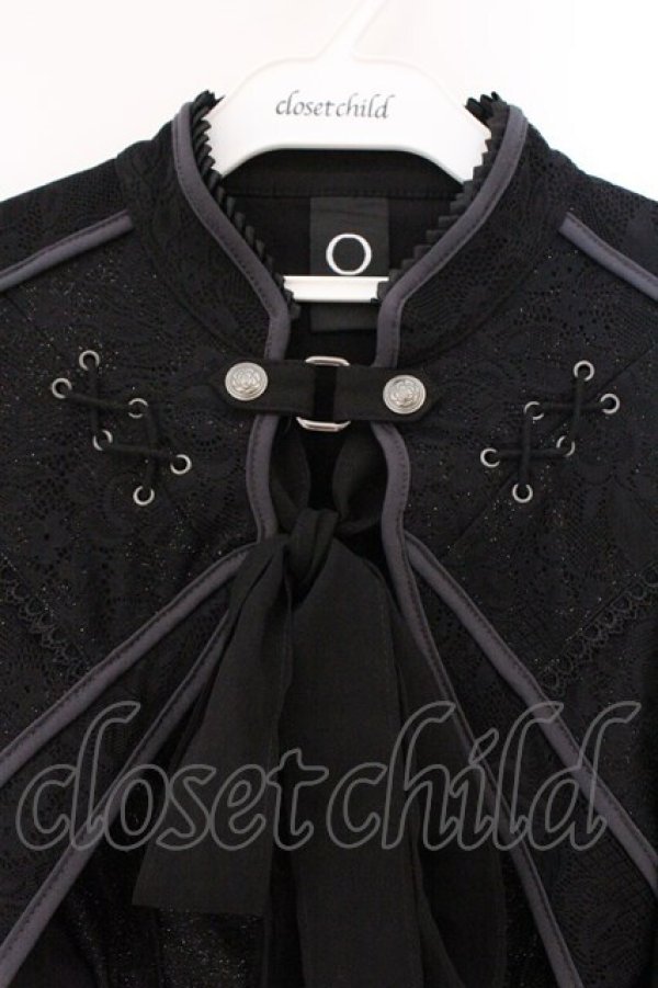 画像2: Ozz oneste / Fairy tale Roseレースボレロ  ブラック O-26-03-24-059-OO-JA-OW-OS (2)