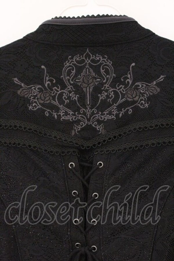 画像6: Ozz oneste / Fairy tale Roseレースボレロ  ブラック O-26-03-24-059-OO-JA-OW-OS (6)