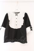 画像1: DearMyLove / ラウンドフリルメイドブラウス 3L クロ×シロ O-26-03-24-062-EL-TO-OW-OS (1)
